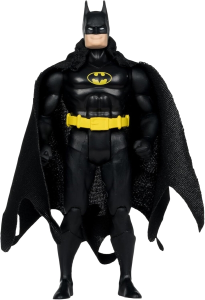 DC Super Powers Actionfiguren 3er Pack Batman, Bat-Copter & The Batwing (Gold Label) 13 cm